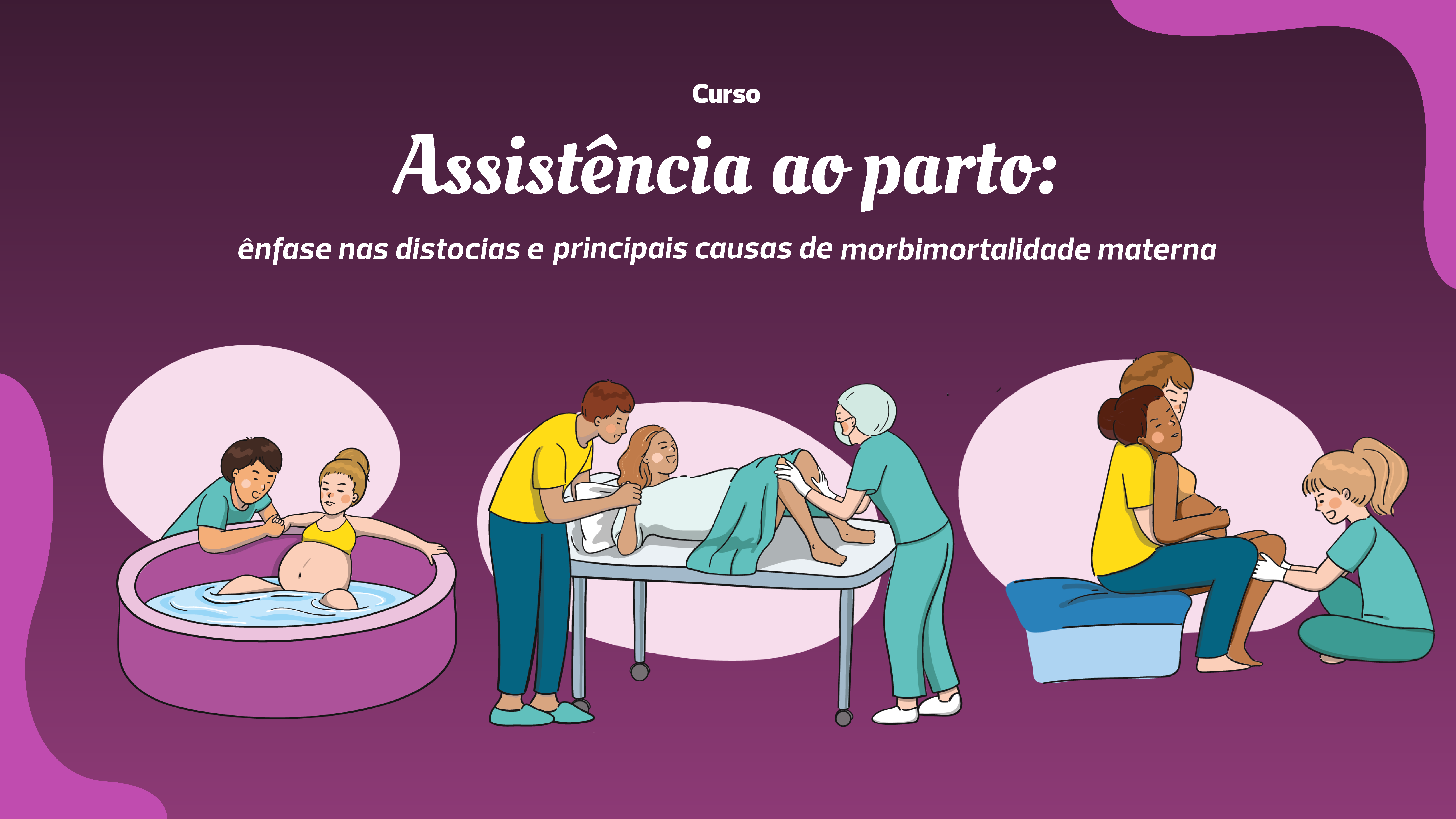 Assistência ao parto: ênfase nas distocias e principais causas de morbimortalidade materna - 1º Oferta